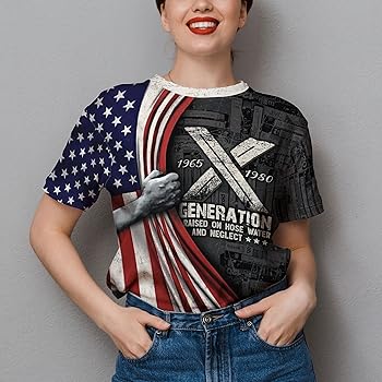 Yupify Generation X Shirt, Generation X 1965-1980 T Shirts
